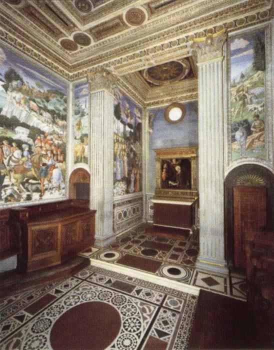Benozzo Gozzoli Interior of Medici Family oil painting image